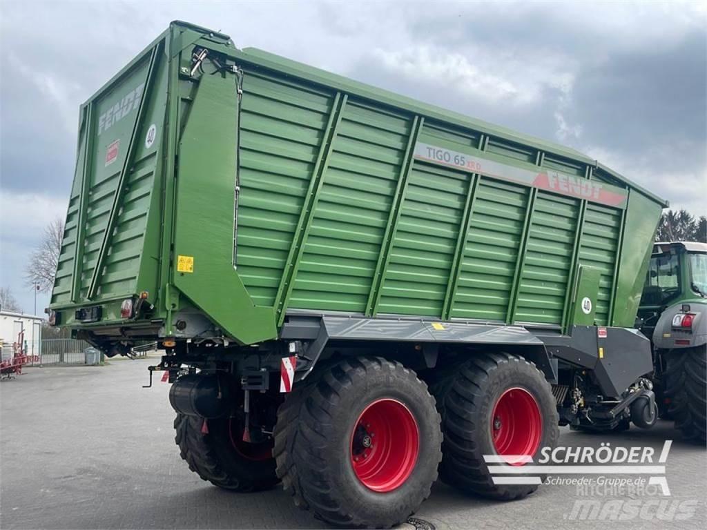 Fendt TIGO 65 XR 自动装载拖车