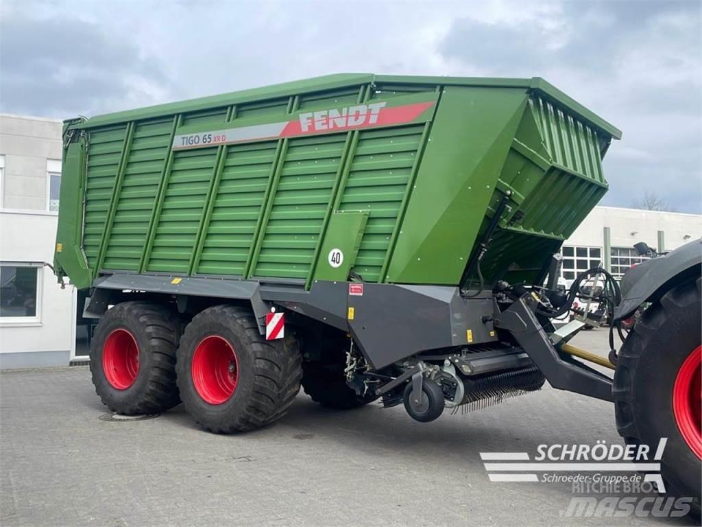 Fendt TIGO 65 XR 自动装载拖车