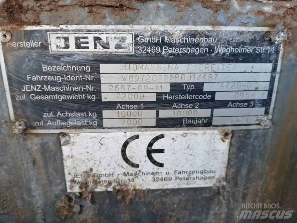 JENZ BA 720 D 木材削片机