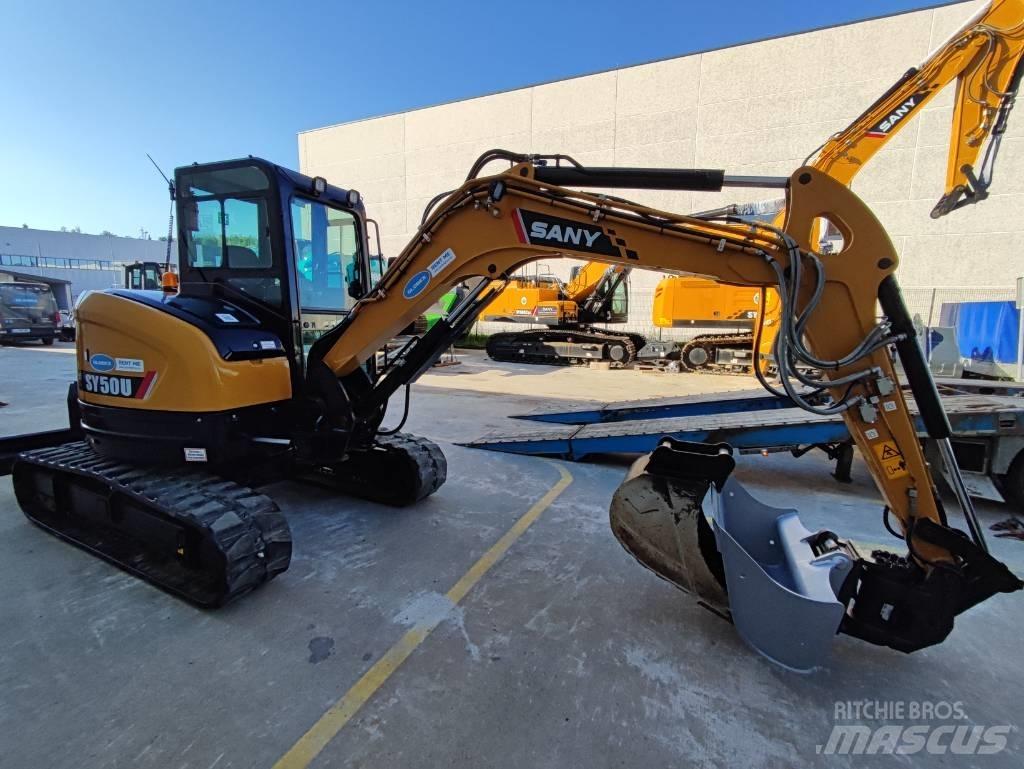 Sany SY50U PLUS 小型挖掘机
