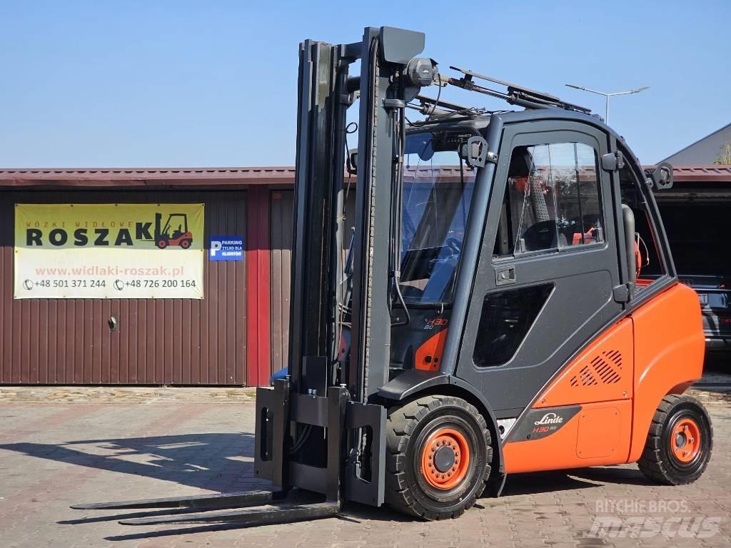 Linde H30T-02 天然气叉车