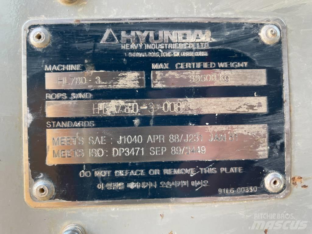 Hyundai HL 780-3 轮式装载机