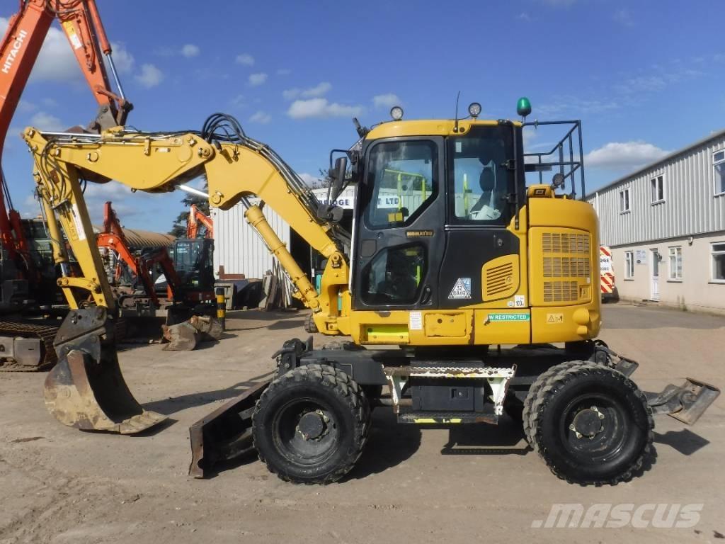 Komatsu PW118MR-11 轮式挖掘机