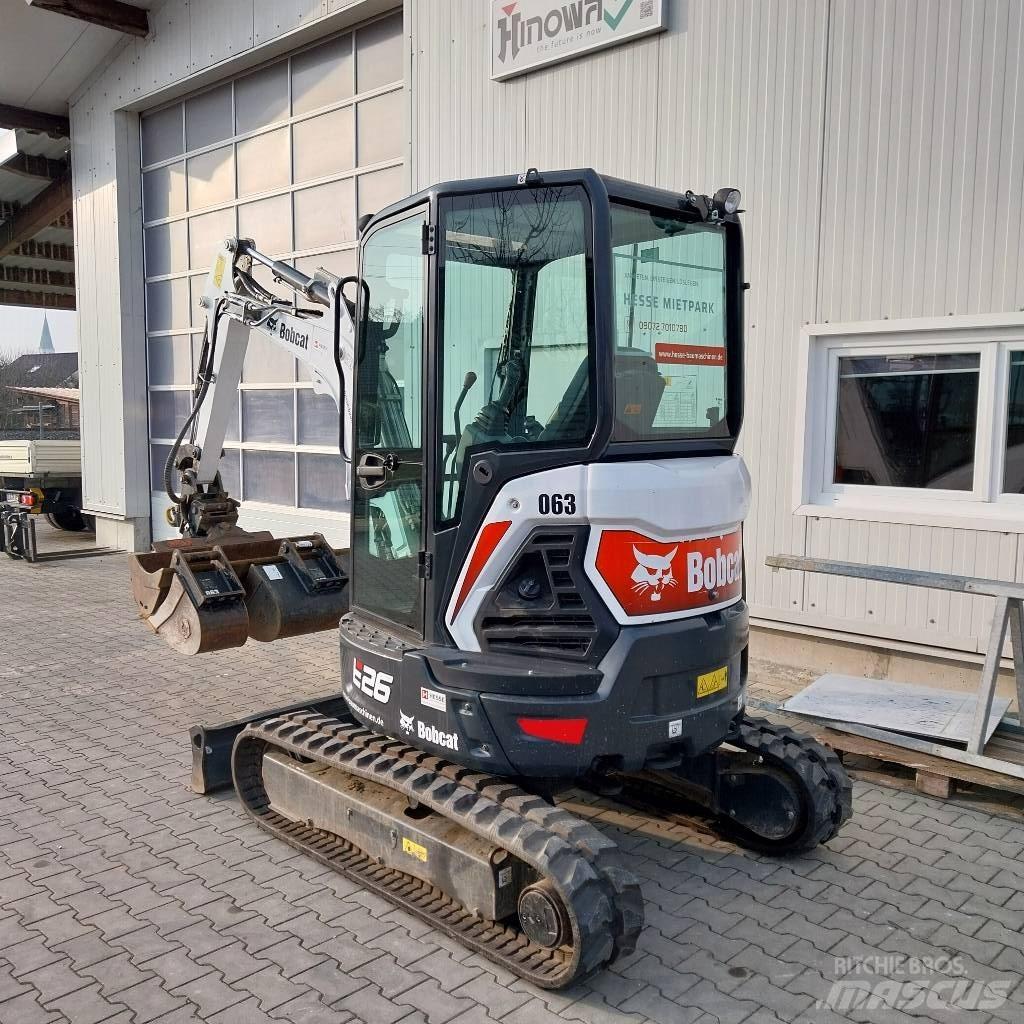 Bobcat E 26 Kabine 小型挖掘机