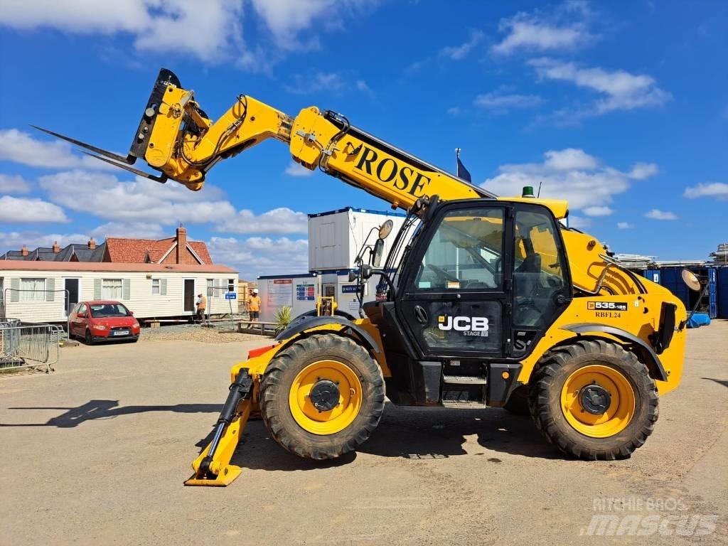 JCB 535 V 125 伸缩臂叉装车|叉装车