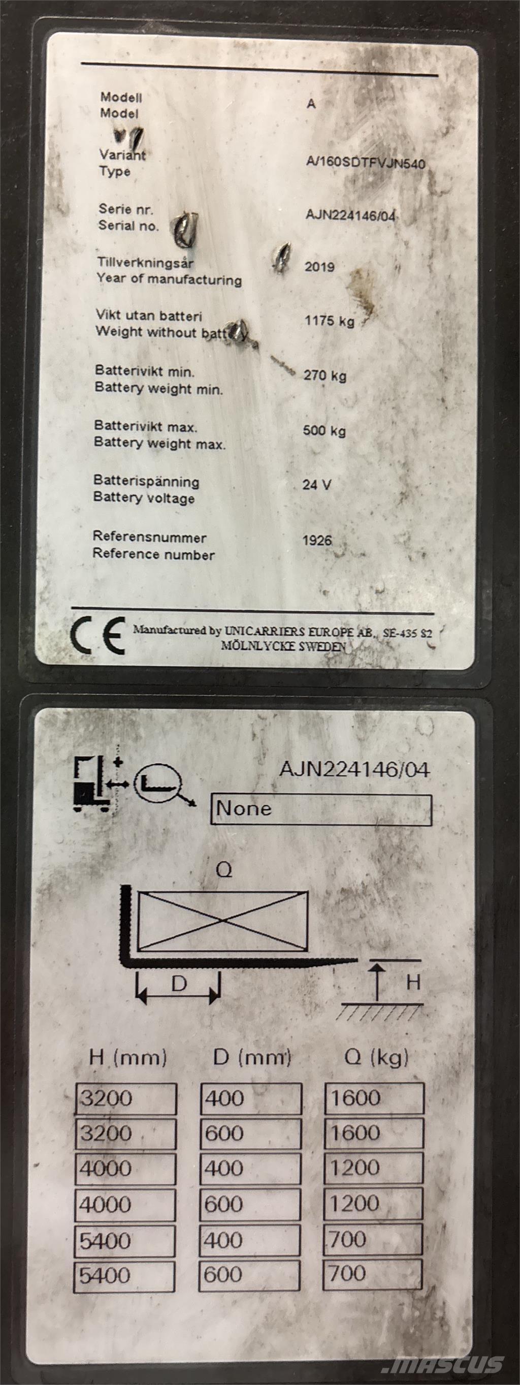 Atlet A160 行走式堆垛机