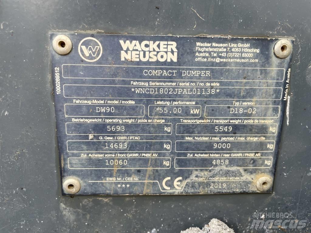 Wacker Neuson DW 90 翻斗车\公路型自卸车