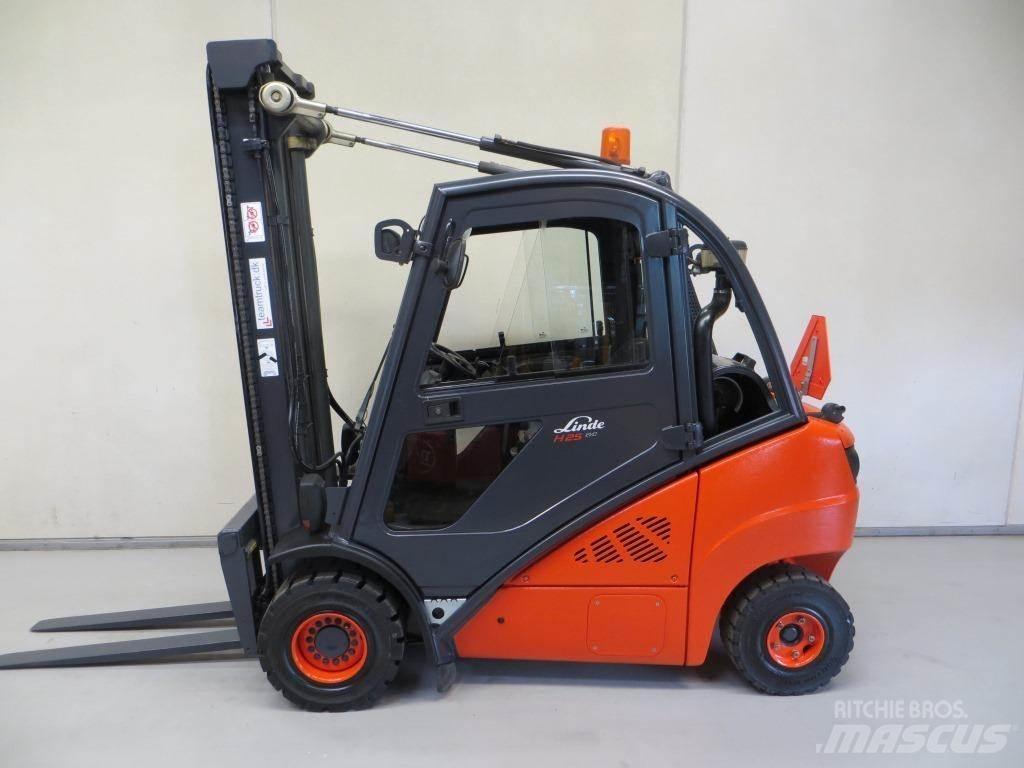Linde H25T 天然气叉车