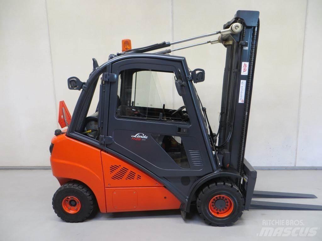 Linde H25T 天然气叉车