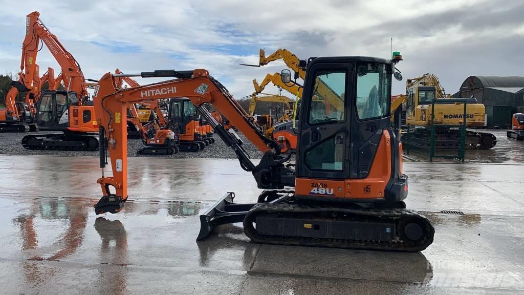 Hitachi ZX 48 U 小型挖掘机