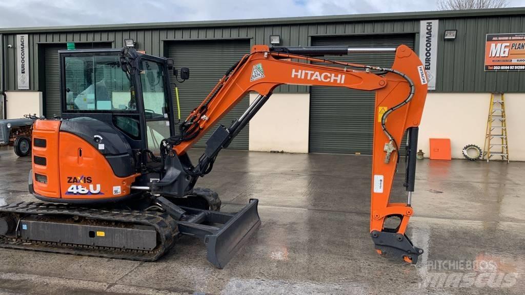 Hitachi ZX 48 U 小型挖掘机