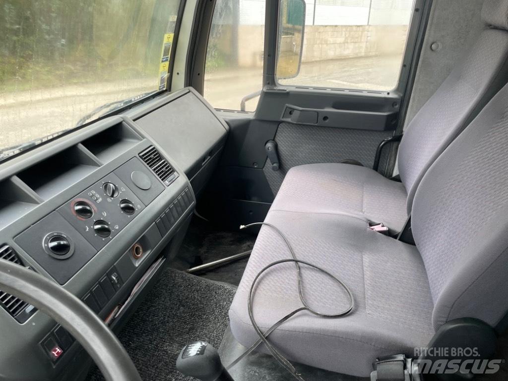 MAN 15.224 平板栏板货车