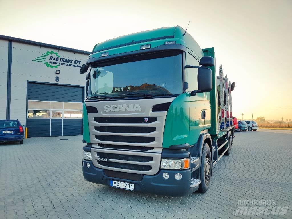 Scania G 450 木材运输车