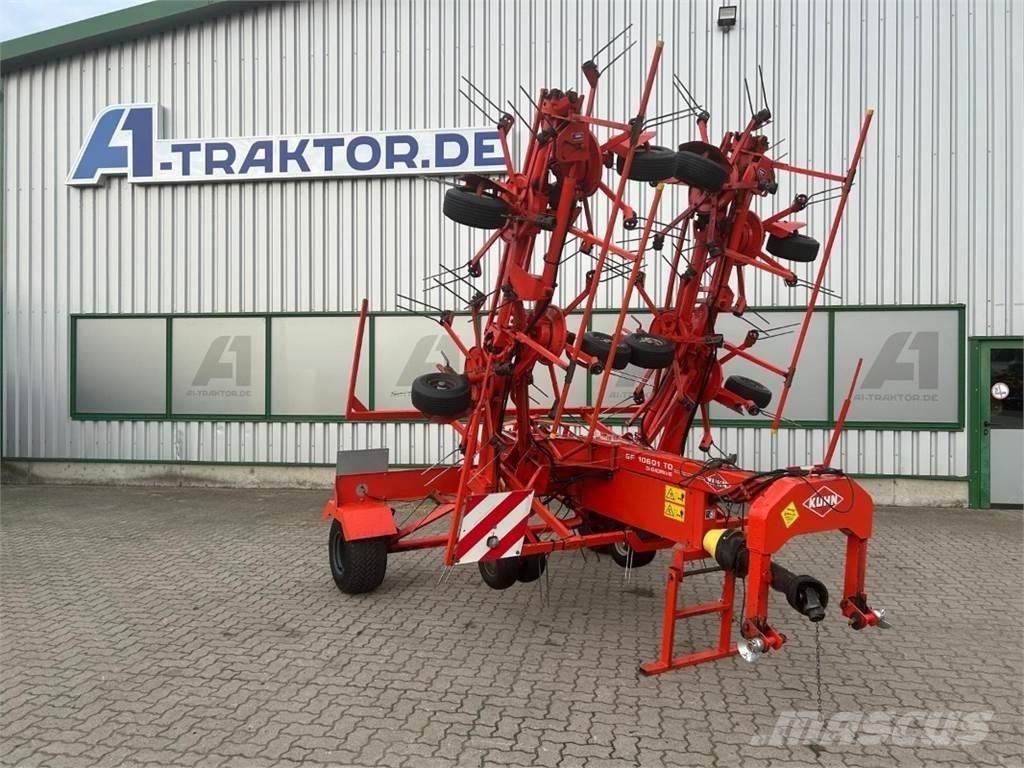 Kuhn GF 10601 TO 犁耙和摊草机