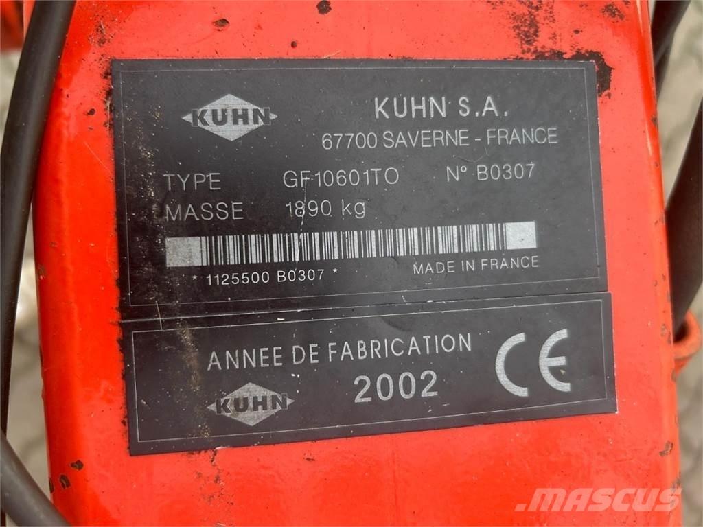 Kuhn GF 10601 TO 犁耙和摊草机