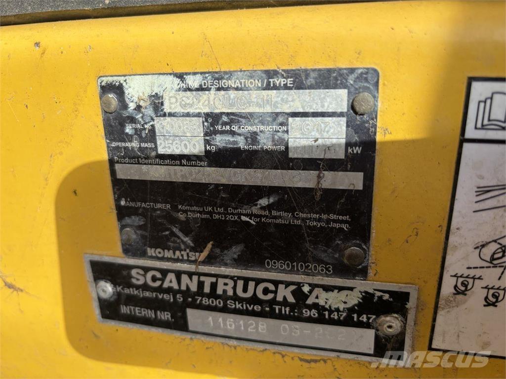 Komatsu PC240LC-11 履带挖掘机