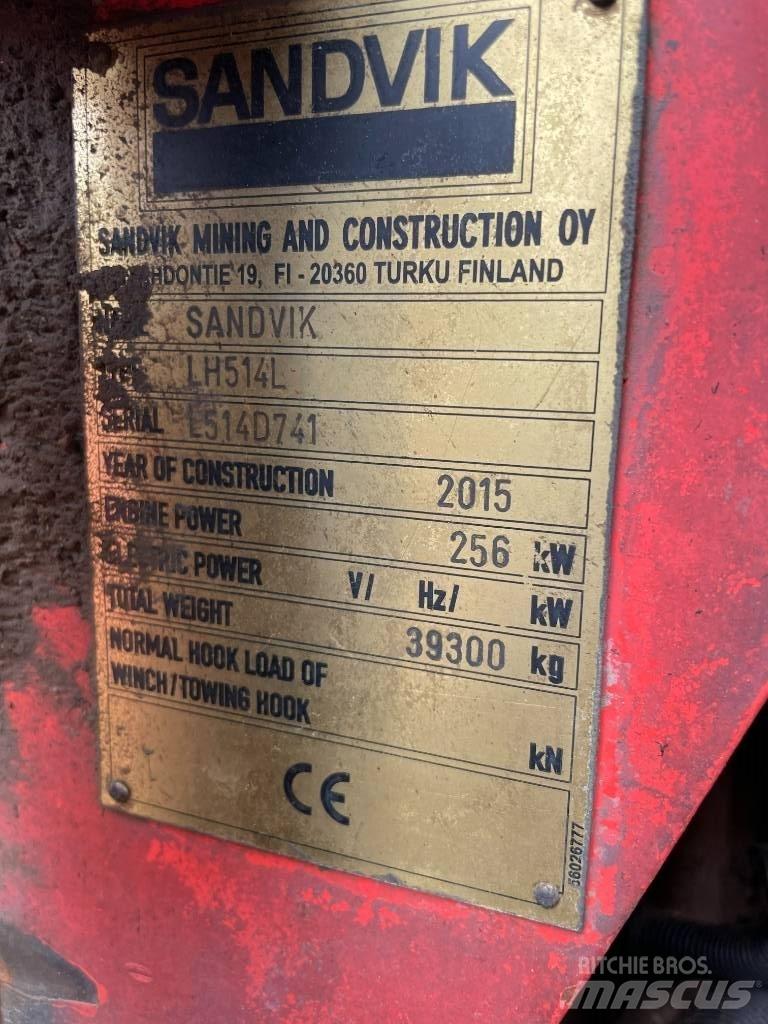 Sandvik LH 514 地下装载机