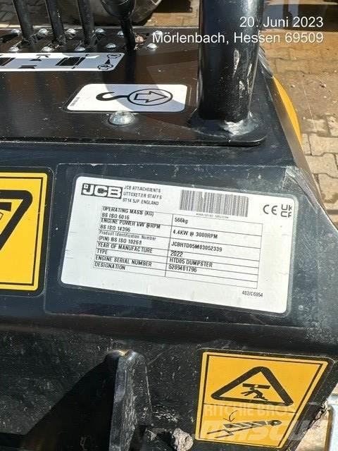 JCB HTD5 mit Tritt 翻斗车\公路型自卸车
