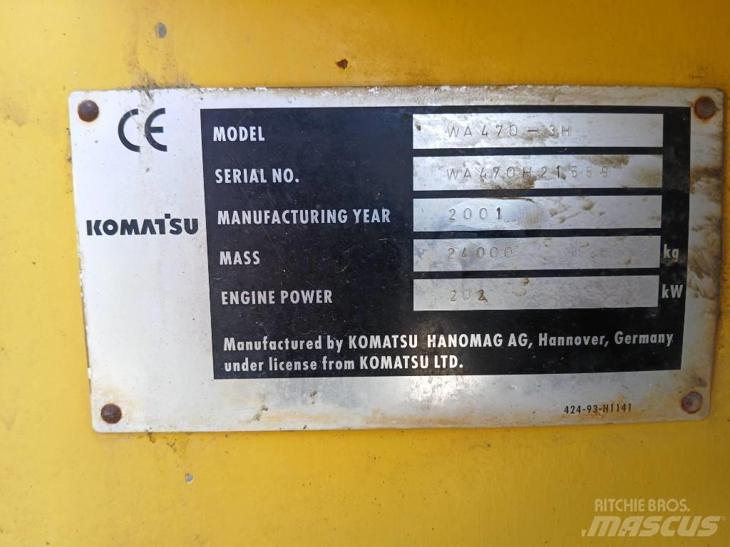 Komatsu WA 470-3H 轮式装载机