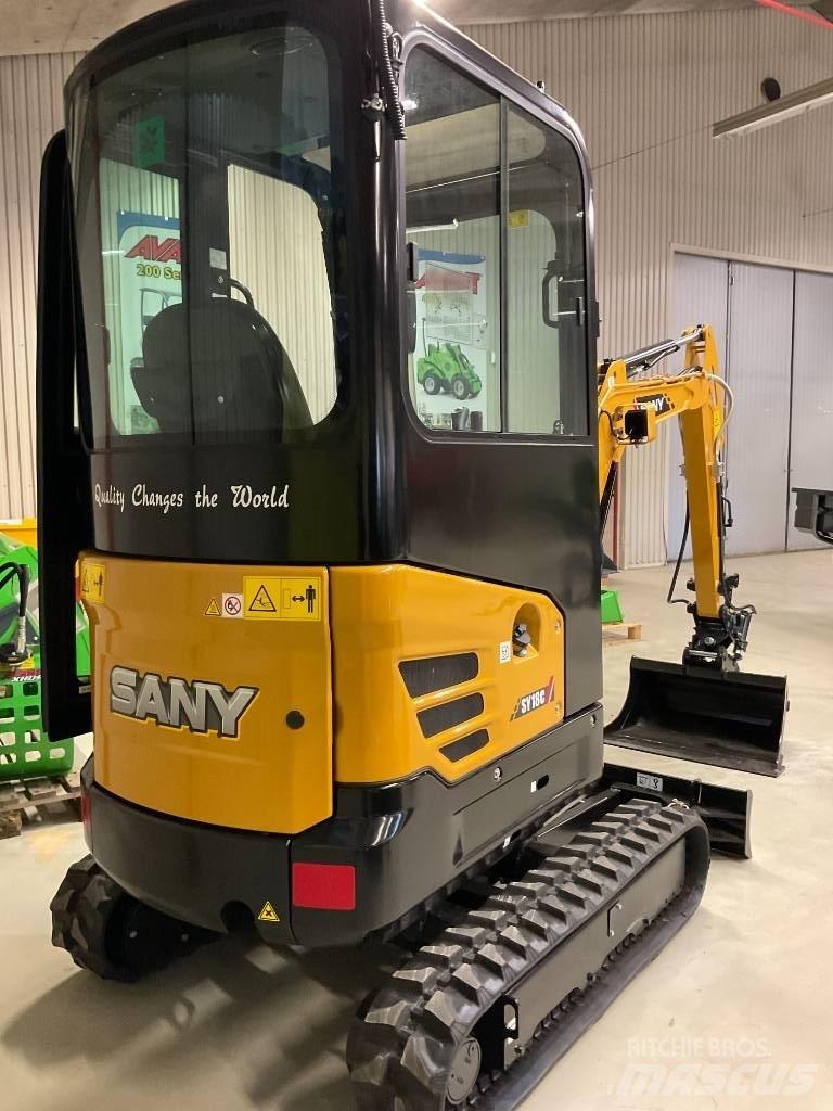 Sany SY 18 C + Trailer 小型挖掘机