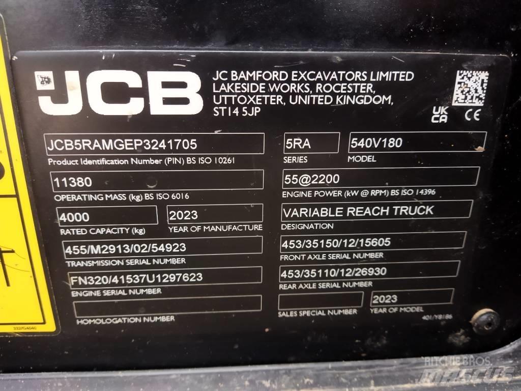JCB 540.180 伸缩臂叉装车|叉装车