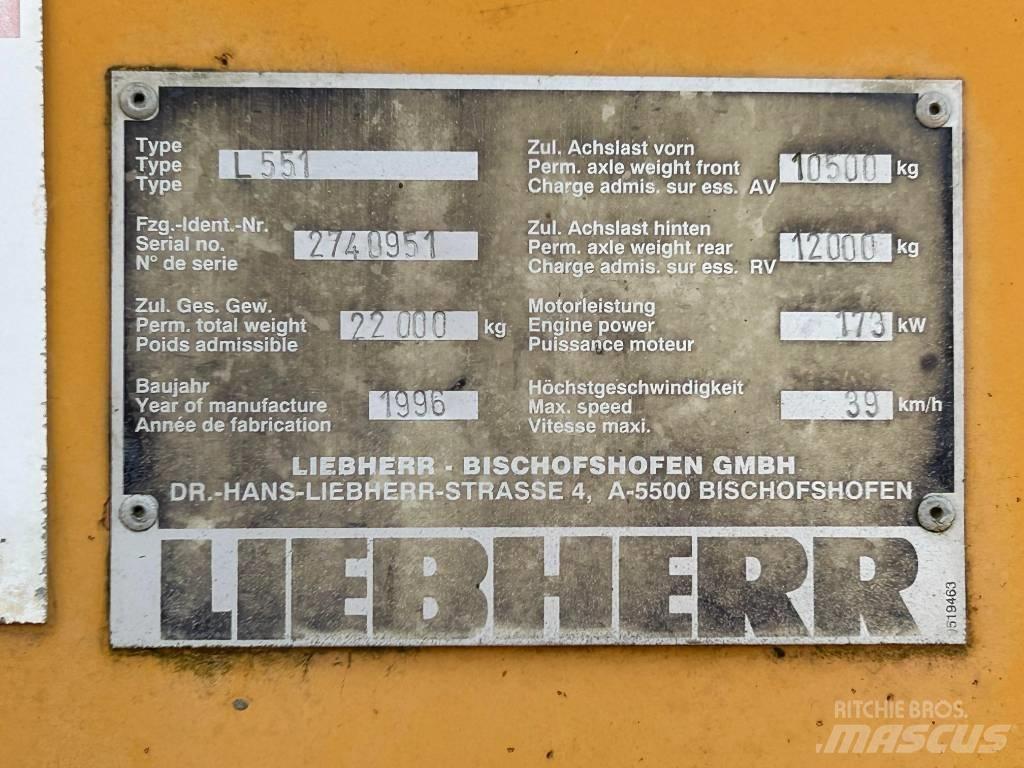 Liebherr L 551 轮式装载机