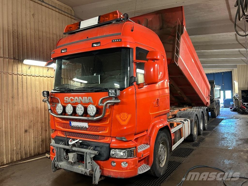 Scania R 520 Tridem 自卸式货车