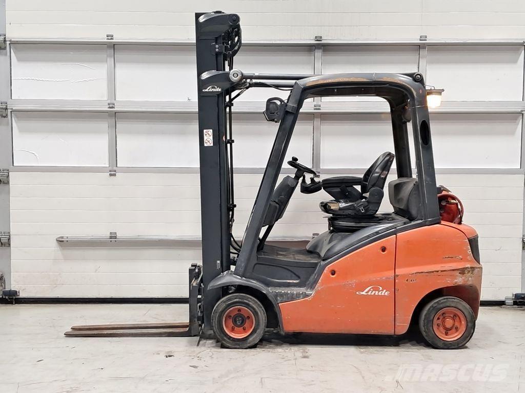 Linde H20T-02 天然气叉车