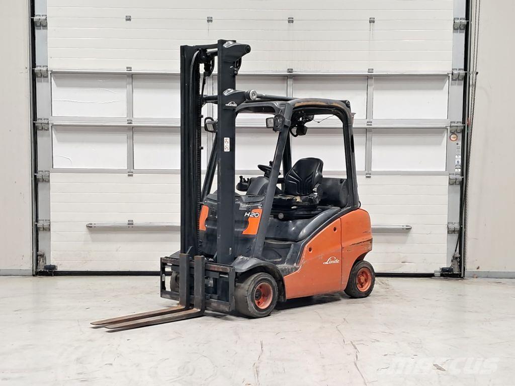 Linde H20T-02 天然气叉车