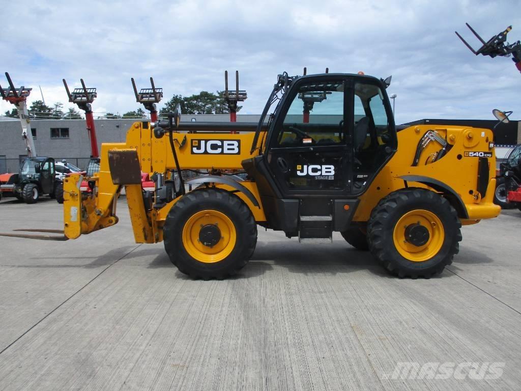 JCB 540-170 (196) 伸缩臂叉装车|叉装车