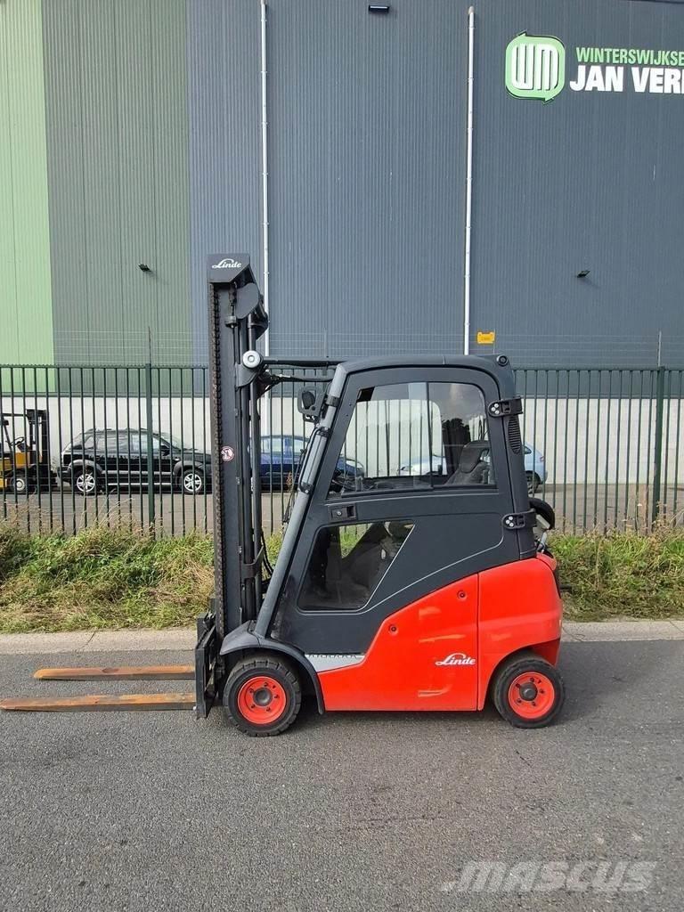 Linde h16t-01 天然气叉车