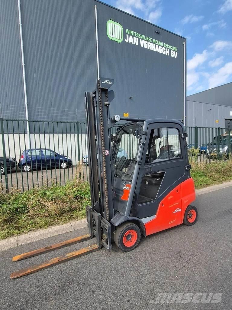 Linde h16t-01 天然气叉车