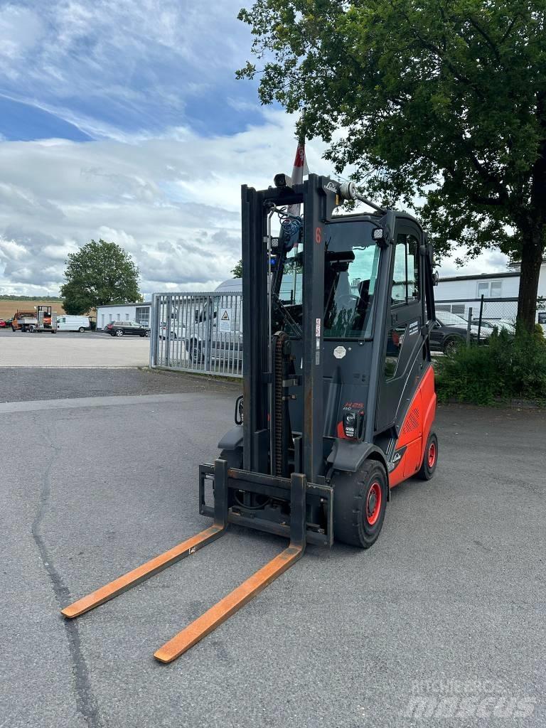 Linde H25T 天然气叉车