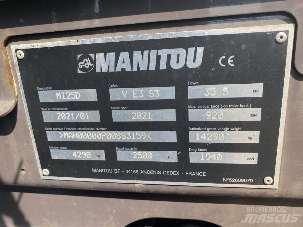 Manitou Mi25D 柴油叉车