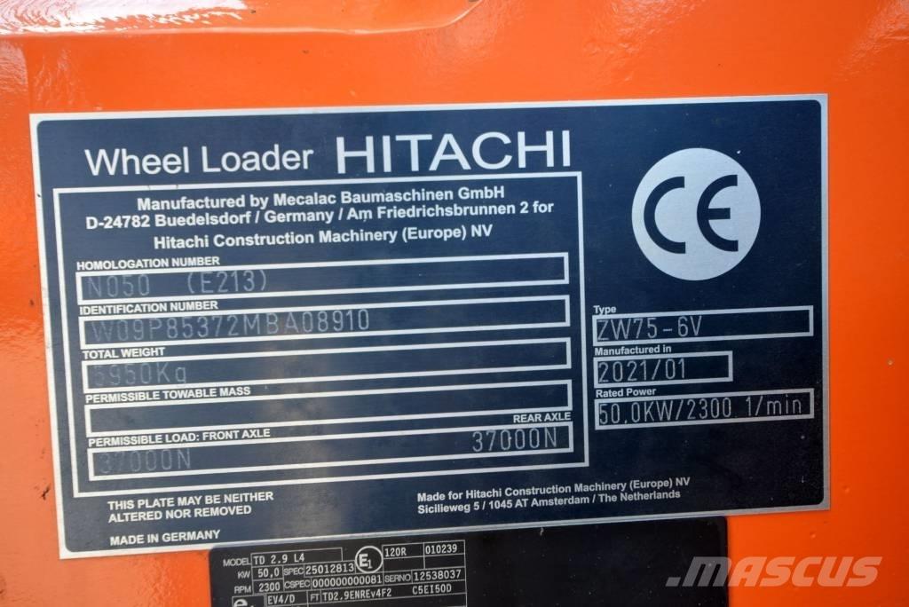 Hitachi ZW 75-6 轮式装载机