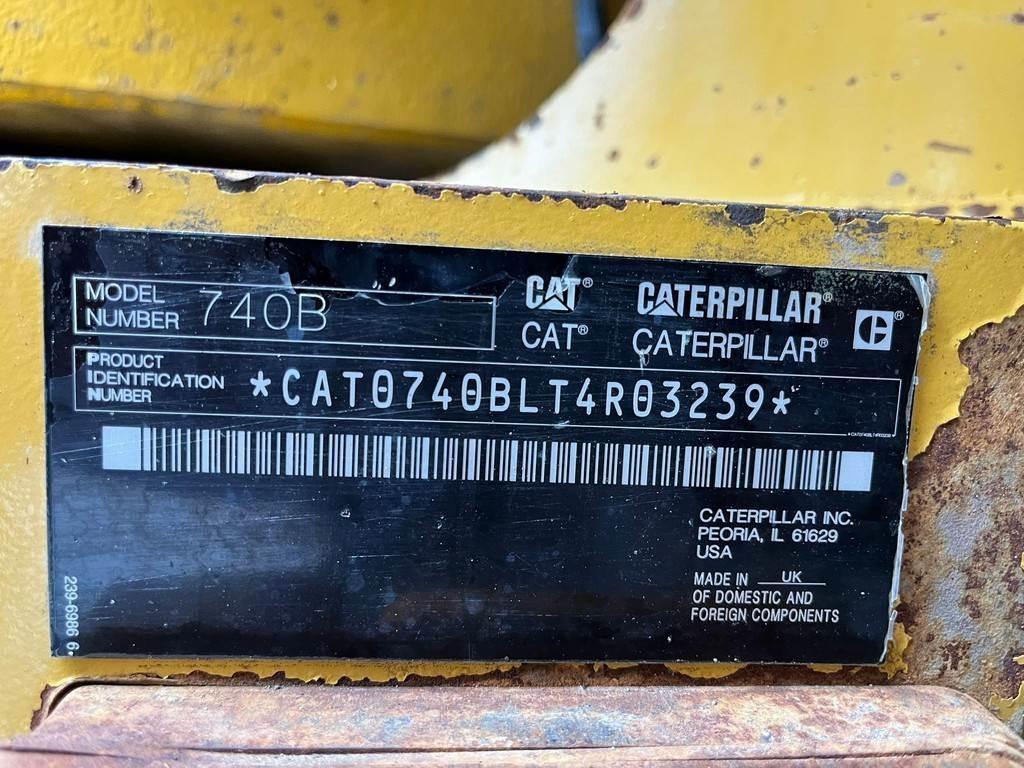 CAT 740B 铰接式自卸车