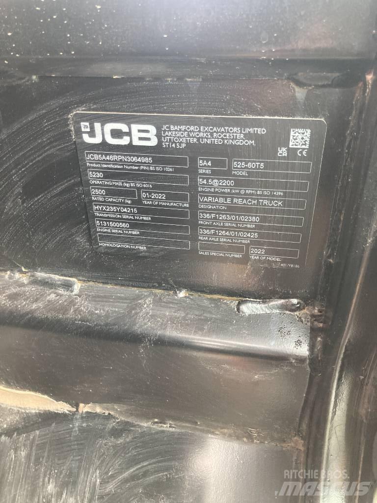 JCB 525-60 伸缩臂叉装车|叉装车