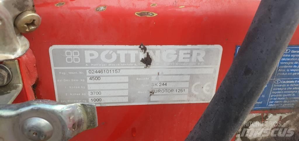 Pöttinger TOP 1251A 犁耙和摊草机