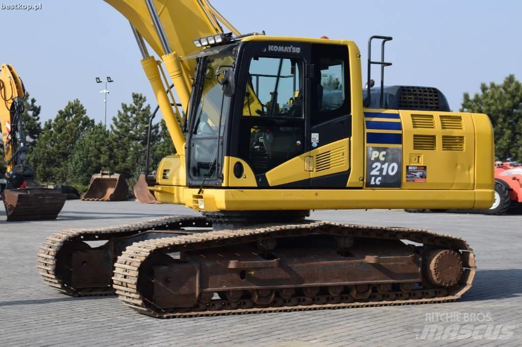 Komatsu PC 210 LC-10 履带挖掘机