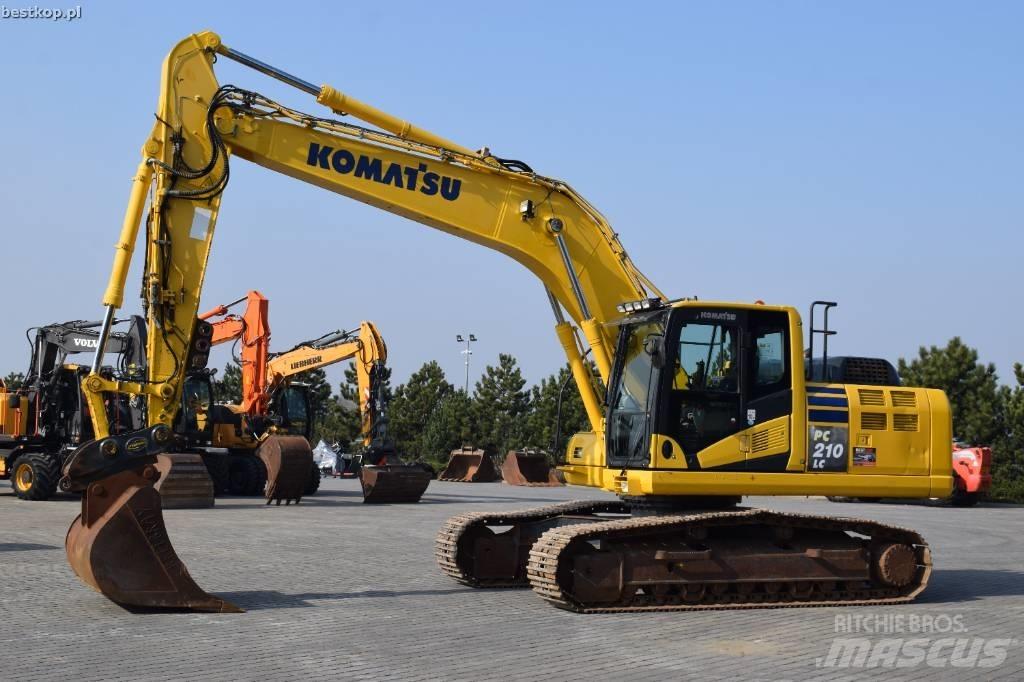 Komatsu PC 210 LC-10 履带挖掘机