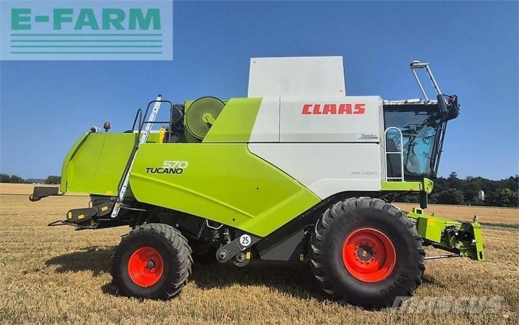 CLAAS tucano 570 联合收割机