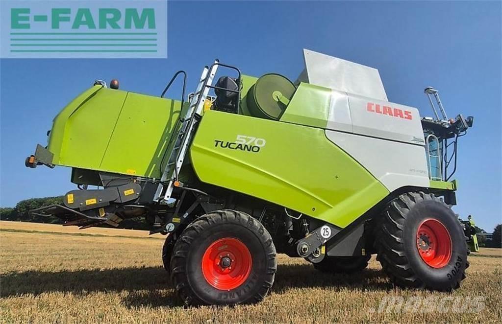 CLAAS tucano 570 联合收割机