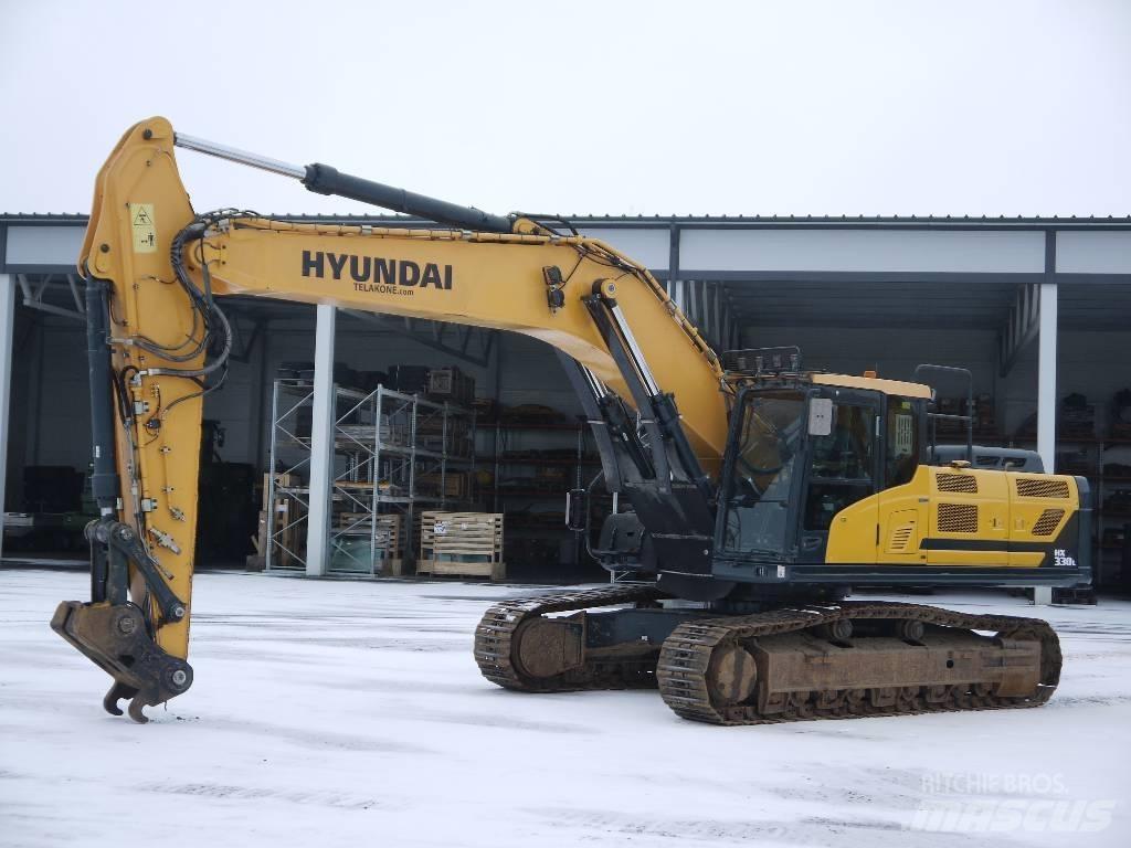 Hyundai HX 330 L 履带挖掘机