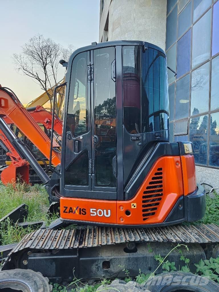 Hitachi ZX 50 U 小型挖掘机