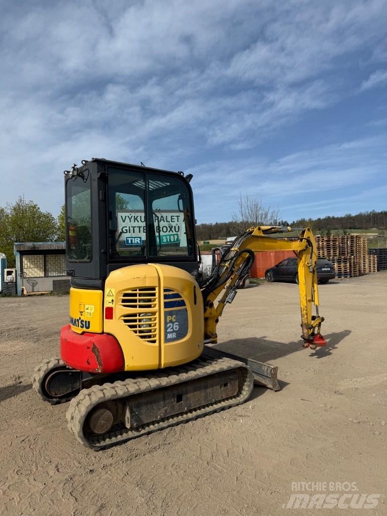 Komatsu PC 26 MR 小型挖掘机