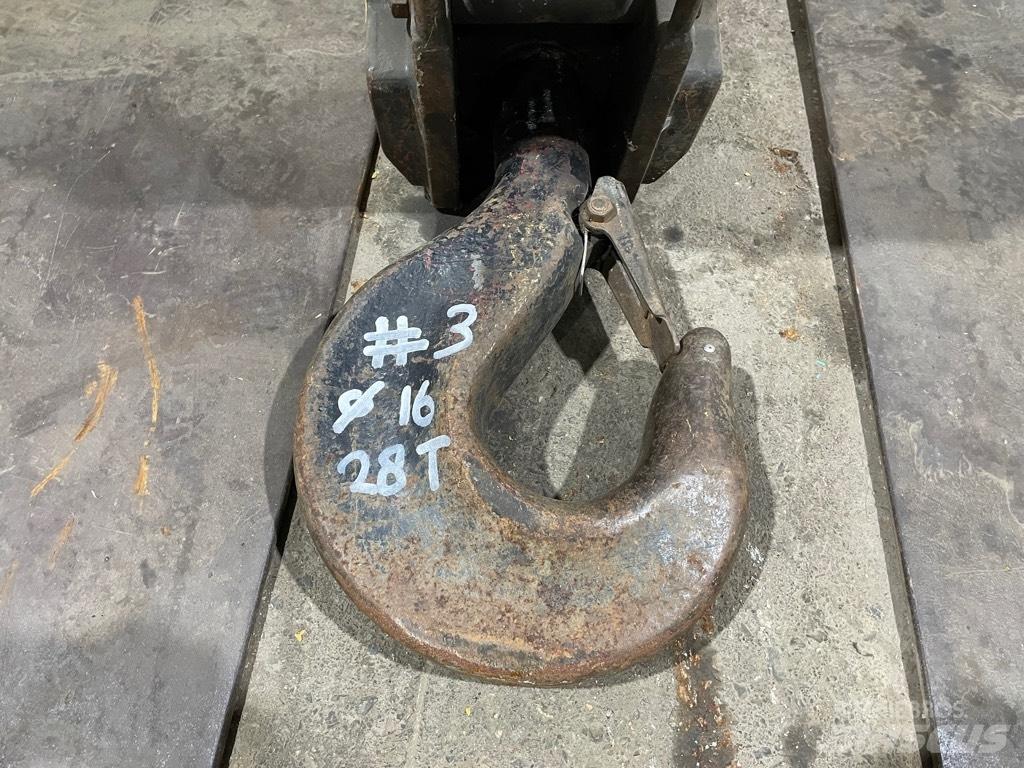 Krupp hookblock 28T 起重机配件设备