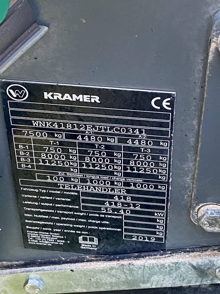 Kramer KT 276 电动叉车