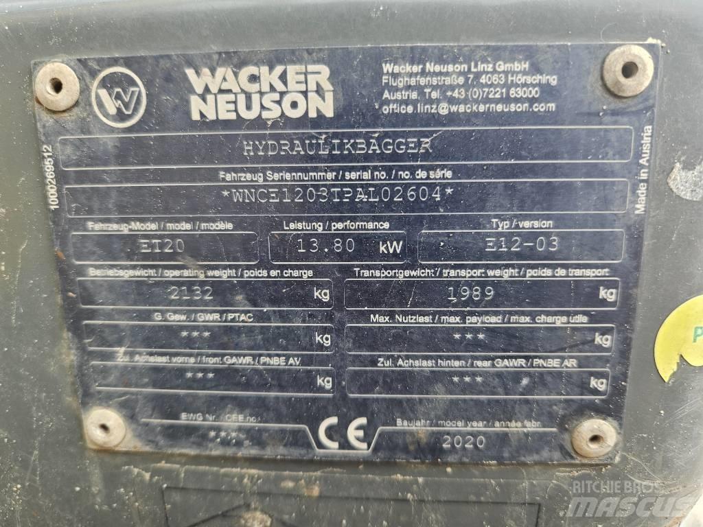 Wacker Neuson ET 20 小型挖掘机
