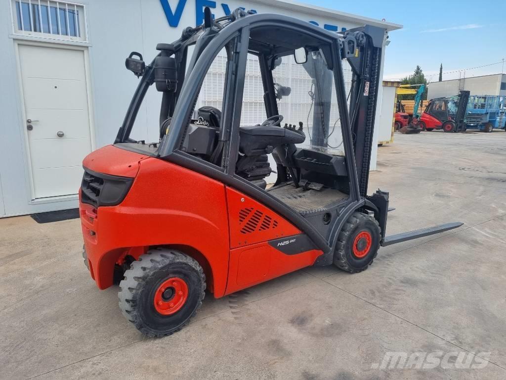 Linde H 25 D-02 柴油叉车