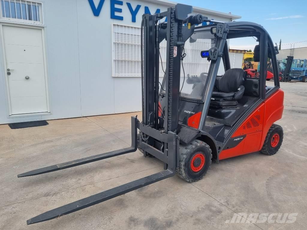 Linde H 25 D-02 柴油叉车